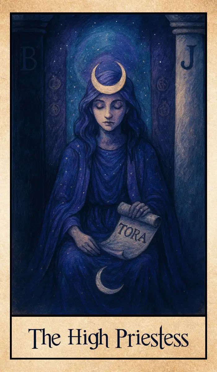 女祭司 (The High Priestess)